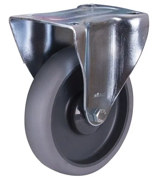 VARIOfit Bockrolle thermoplastisch 125 x 30 mm grau mit thermoplastischer Bandage bpg-125.050