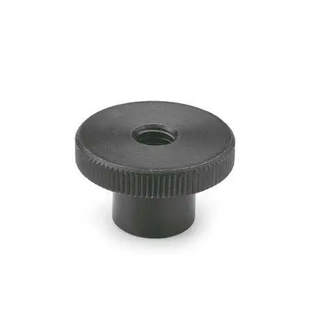 Ganter Hohe Rändelmuttern Stahl (DIN 466-M5) VE: 250 Stück 466-M5
