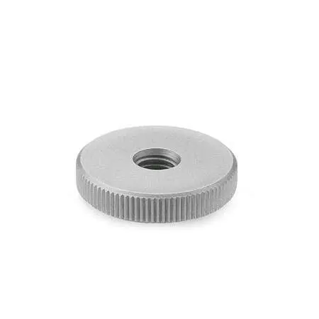 Ganter Rändelmuttern Edelstahl (DIN 467-M3-NI) VE: 100 Stück 467-M3-NI