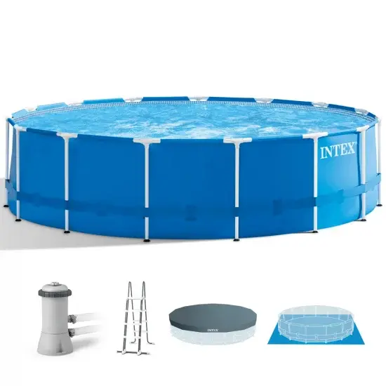 Intex Metallen Frame 28242NP - Runder Pool