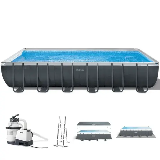 Intex Ultra XTR Frame 26364NP - Aufstellpool Selbstmontage | inkl. Leiter
