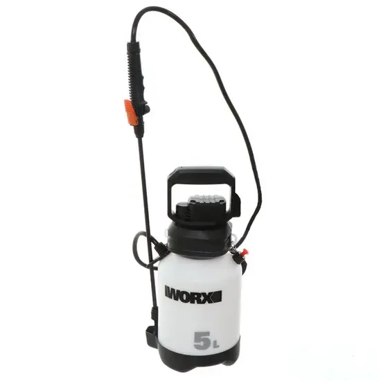 Drucksprühgerät WORX WG829E.9 mit Schultergurt - 20V Akku - SOLO - OHNE AKKU UND LADEGERÄT aus chemikalienbeständigem ...