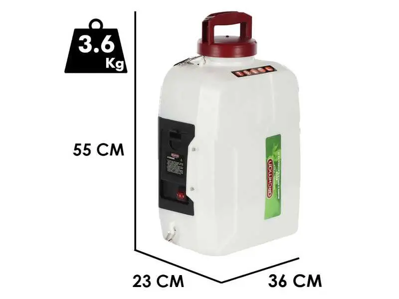 Misch- Archman PS16 - Rückenspritzenpumpe mit Akku - 21 V, 4 Ah