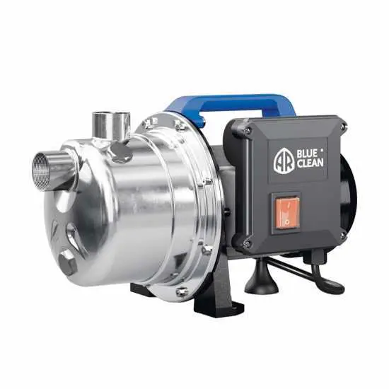 Selbstansaugende Gartenpumpe Annovi & Reverberi ARGP800X- Maschinenkörper aus Edelstahl - Leistung 800 W für präzise Sp...