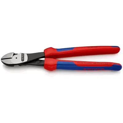 KNIPEX® - Kraft-Seitenschneider 74 02 250 poliert Mehrkomponenten 250mm