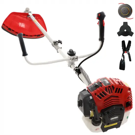 Professionelle Ausführung GeoTech GT-2 43 D - 2-Takt-Motorsense - 43 ccm