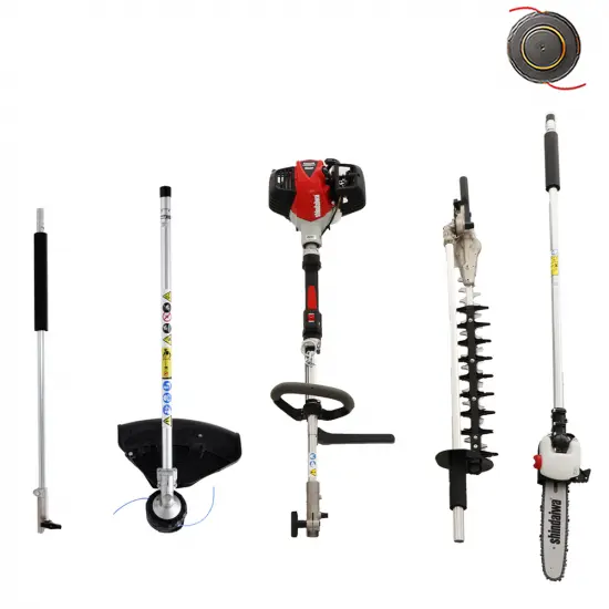 Scharfes Edelstahl Shindaiwa SDK M262S - Multifunktions-Benzin-Motorsense - Motor Shindaiwa