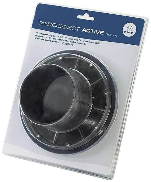 FIAP 2418 Tankconnect Active 90 mm Aquaristik-Flansch (Ø x L) 90 mm x 190 mm 1 St.