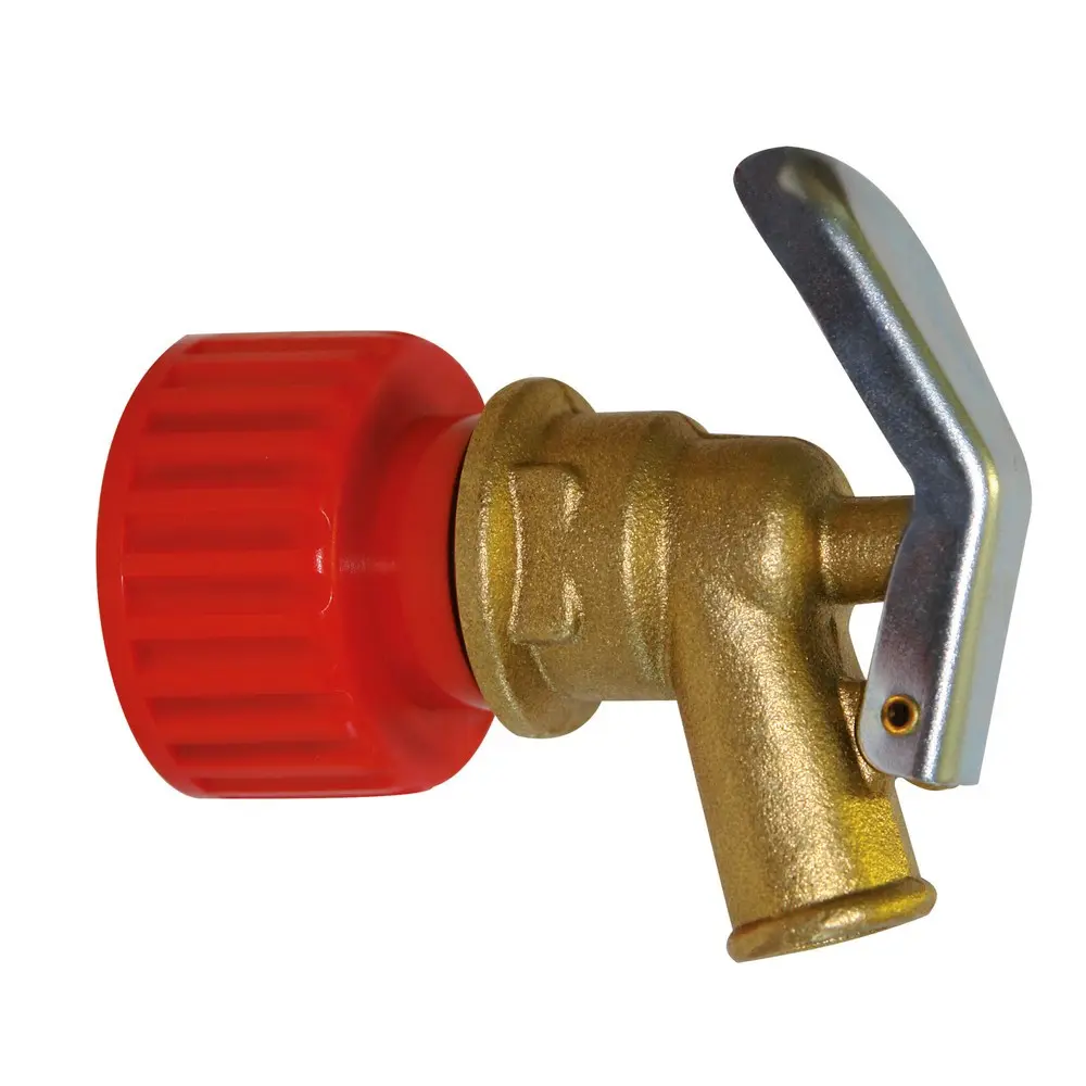 Messing-Auslaufhahn für Raumspartanks