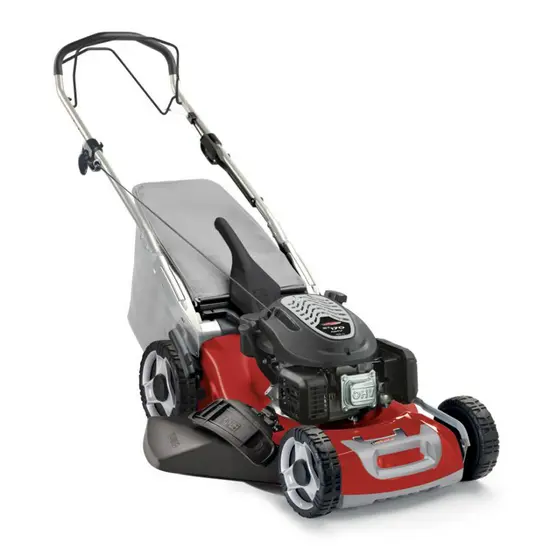 Rasenmäher mit Radantrieb CastelGarden XM 55 S - Verbrennungsmotor ST 170 - Schnittbreite 53cm