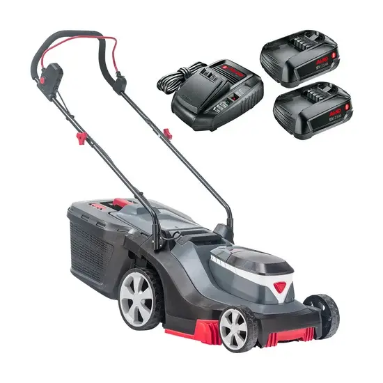 AL-KO 3.22 Li Einfach - Akku-Rasenmäher - Schnittbreite 32 cm - 2x 18V/2,5Ah