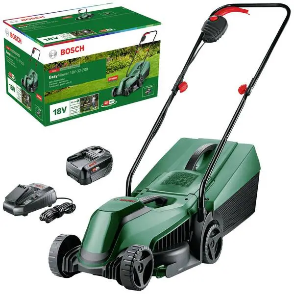 Bosch Home and Garden Leicht Mower 18V-32-200 Akku Rasenmäher inkl. Akku, inkl. Ladegerät 18 V Schnittbreite (max.) 320