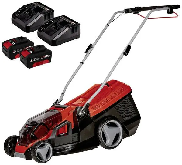 Einhell Power X-Change GE-CM 36/36 Li (2x 4,0Ah) Akku Rasenmäher inkl. 2. Akku 2 x 18 V Schnittbreite (max.) 36 cm Ge