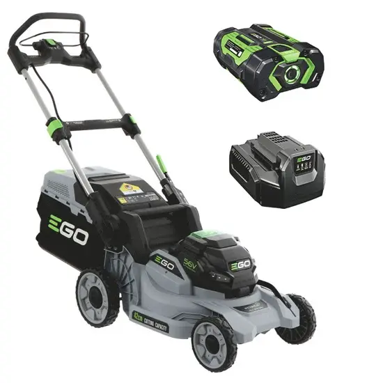 PROMO EGO Akku-Rasenmäher EGO LM1701E - 56V 2.5Ah - Schnittbreite Ø 42 cm