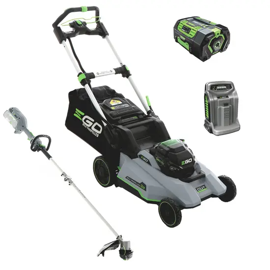 PROMO EGO Akku-Rasenmäher EGO LM2135E-SP - mit 56V 7.5Ah Akku