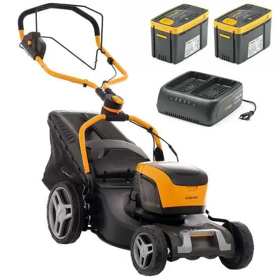 Stiga COLLECTOR 548e S Kit - Akku-Rasenmäher - 48V/4Ah - Schnittbreite 46 cm