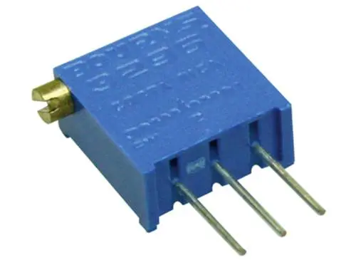 Bourns 3296X-1-105LF Cermet-Trimmer linear 0.5 W 1 MΩ 9 ° 1 St.