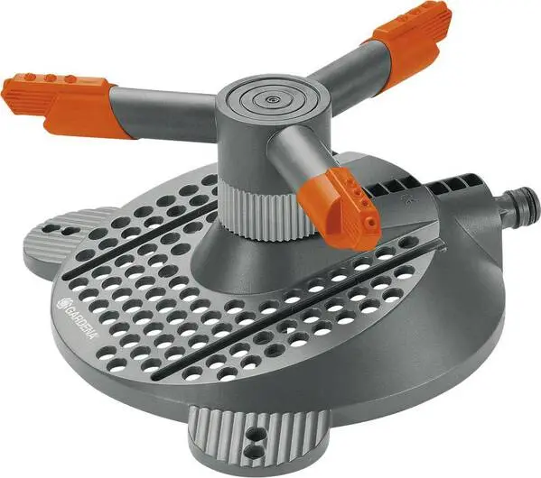 GARDENA 02060-20 Zeitlos Samba Kreisregner 9 - 250 m²