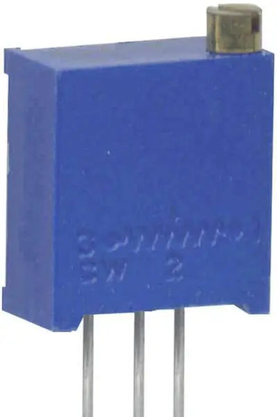 Weltron 001045026342 WEL3296-W-503-LF Spindeltrimmer 25-Gang, -line linear 0.5 W 50 kΩ 9000 ° 1 St.