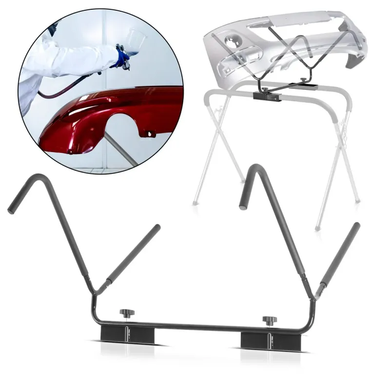 Ladungssicherungs-Stange Stahlwerk bumper adapter StA-800 ST car paint rack | Discbock | Lacquer Bock | Montag stand | Wor...