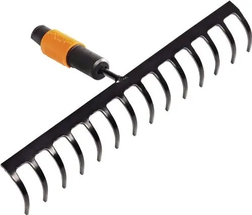 FISKARS Rechen QuikFit™ Arbeits-B.360mm 14 Zinken FISKARS | Rostfrei | Langlebig