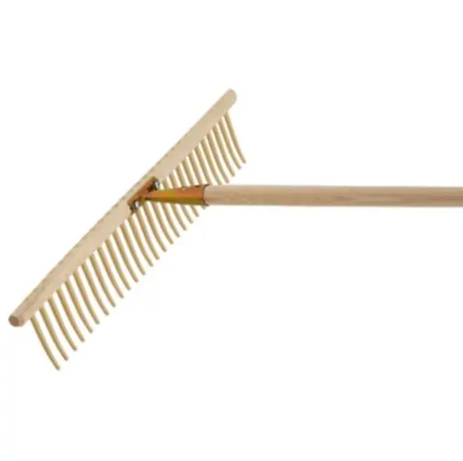 FLORA Rasenrechen aus Holz 02216