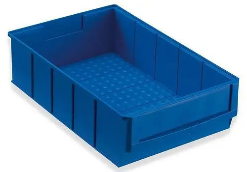 DENIOS Regalkasten classic-line A1-B PP 185 x 300 x 81 mm blau VE: 8 Stück 265153