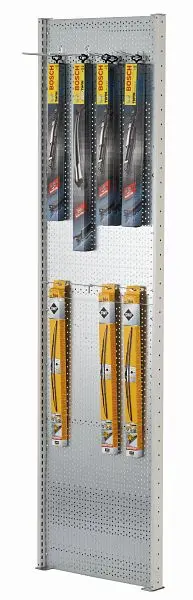 Schulte Euro-Lochblech-Seitenwand 1000 x 300 (H x T) verzinkt 22750