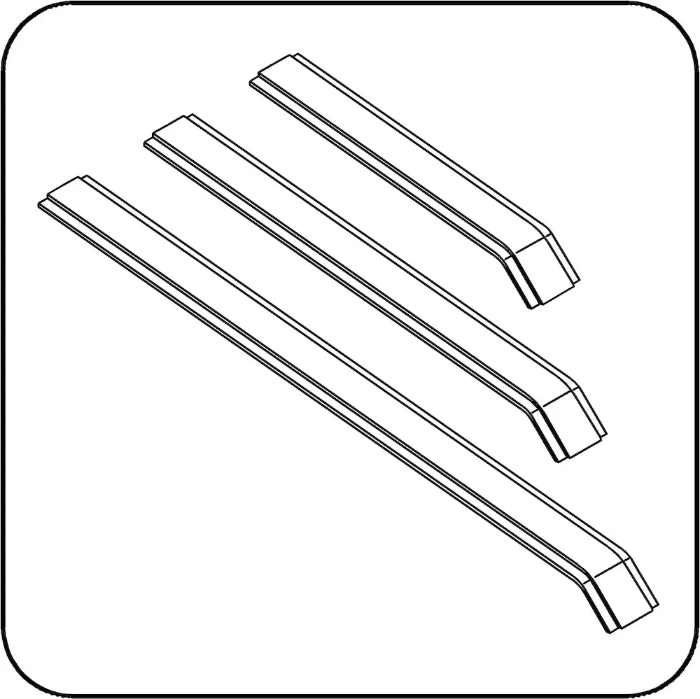 Großes Schalen GUTMANN Flachteil RV 4/40, Aluminium