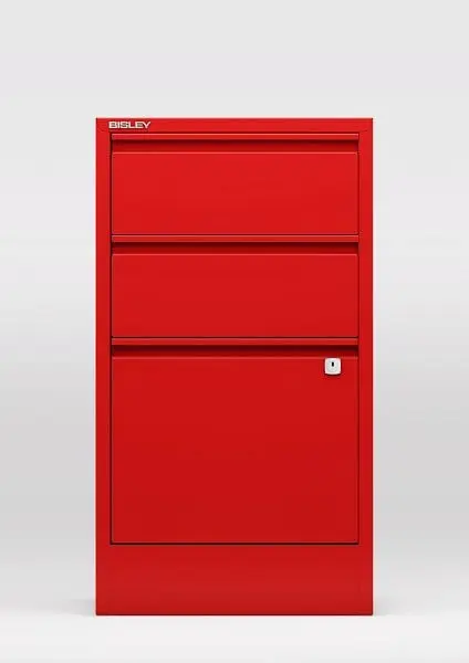 Bisley Home Filer 2 Universal- 1 HR-Schublade kardinalrot HF3670