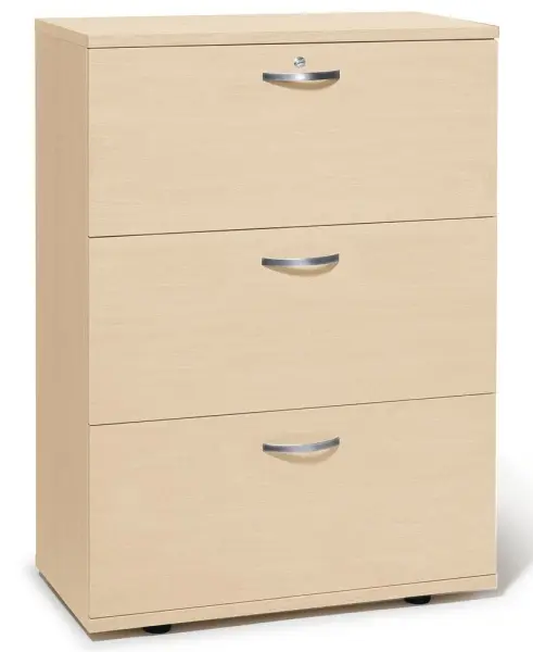 Deskin Hängeregistraturschrank MULTI M pro Ahorndekor B 800 x H 1140 x T 420 mm 268336