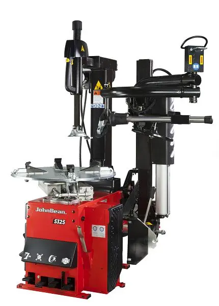 John Bean T5325 2S Plus Pkw-Reifenmontiermaschine mit Pfrischmatisch nach hinten Kippbarer Montagesäule und Prospeed-Tech...