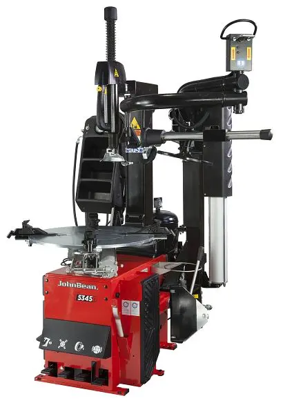 John Bean T5345B 2S Plus Pkw-Reifenmontiermaschine mit Pfrischmatisch nach hinten Kippbarer Montagesäule und Prospeed-Tec...