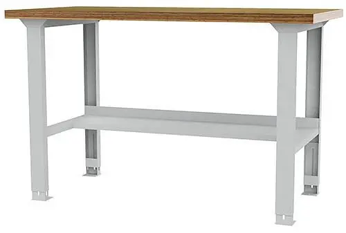 Bedrunka+Hirth Reihenwerkbank Breite 2000 mm höhenverstellbar mit Ablageboden 03.20.000.3A