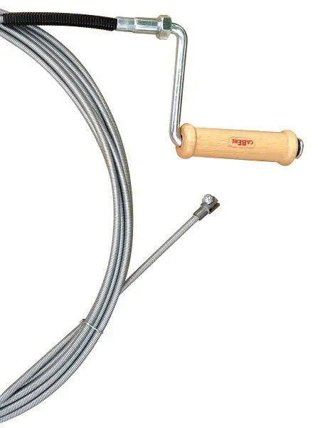 Cabere Welle Nr. 918 zur Rohrsauberigung mit Wechselkopfsystem 7mm Durchmesser x 100 m 91810