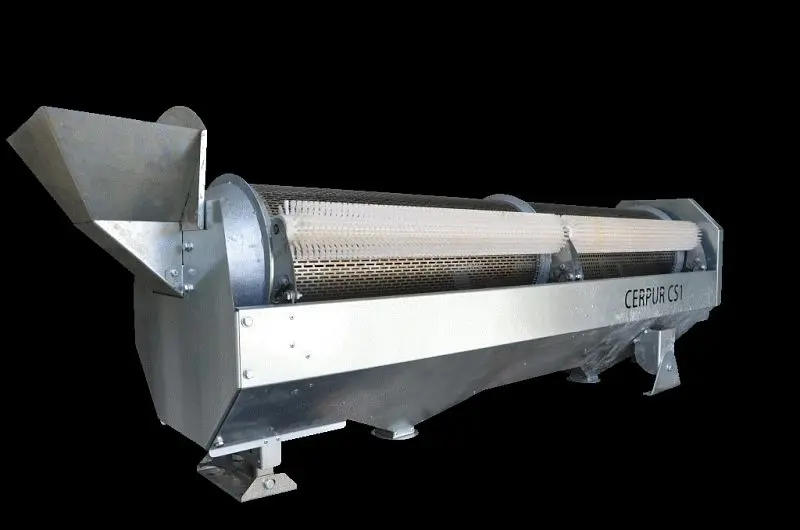 cerpur Trommelsiebsauberiger CERPUR S1 Trommeldrehzahl 30 Umdrehungen pro Minute CS0001