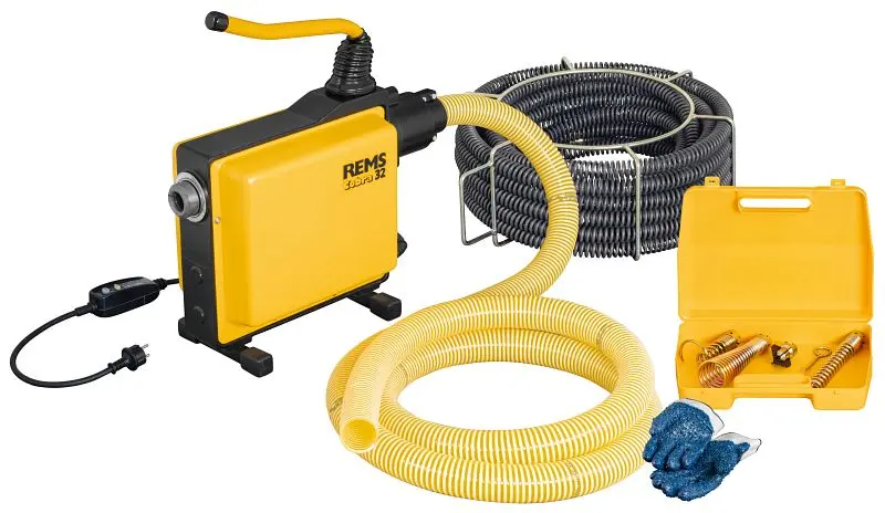 REMS Cobra Elektrische Rohrsauberigungsmaschine 32 Set 32 174010 R220