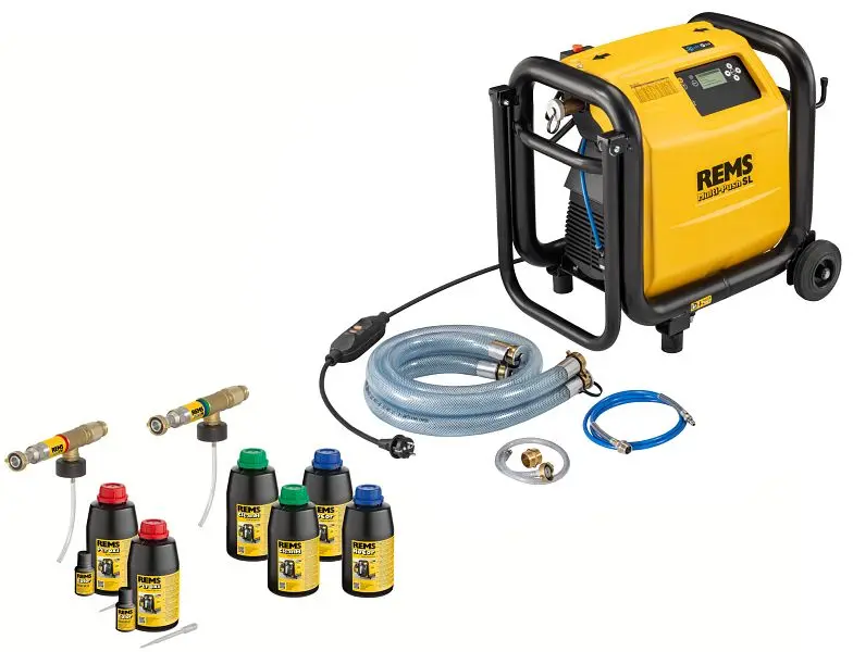 REMS Multi-Push Elektronische Spül- und Druckprüfeinheit SL Set TW-H plus 1156X1 R220