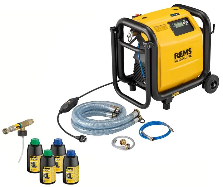 REMS Multi-Push Elektronische Spül- und Druckprüfeinheit SL Set H plus 1156X3 R220