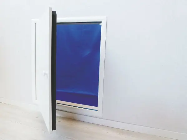 Wellhöfer Kniestocktüre mit Wärmeschutz 3D Wandöffnung 70 x 100 cm 424