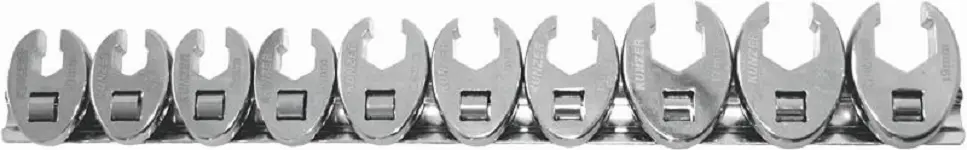 Kunzer Krähenfüße 3/8" 10-teilig 7OR10 4260174663142