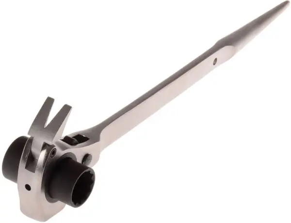 Projahn Gerüstbauerschlüssel 17 x 19 mm mit Hammer und Nageleisen Funktionalität 2317191