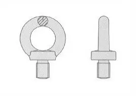 SHT Ringschraube Tragfähigkeit kg/Gewinde: 140/M8 719011
