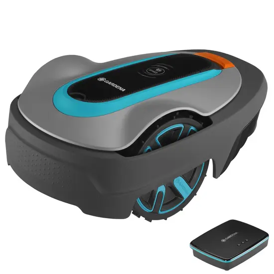 Gardena Vernetzt SILENO City 250 - Mähroboter- Bedienung über Gardena Smart App - Schnittbreite 16 cm