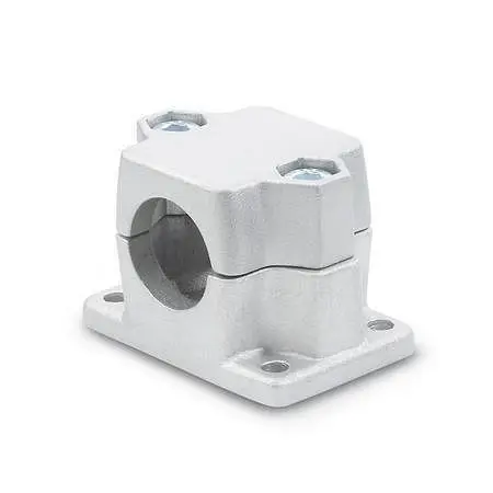 Ganter Flansch-Klemmverbinder Alukleinformatum (GN 147-B48-2-SW) VE: 5 Stück 147-B48-2-SW
