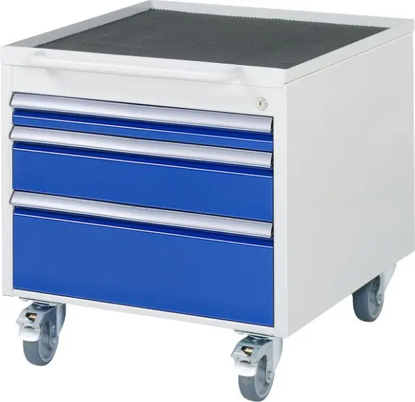 RAU Roll-Container Serie 7000 B580 x T650 x H565 mm 3 x Schublade-Grösse-L 1 StückH60 1 StückH90 1 StückH120 mm 15-2.1...