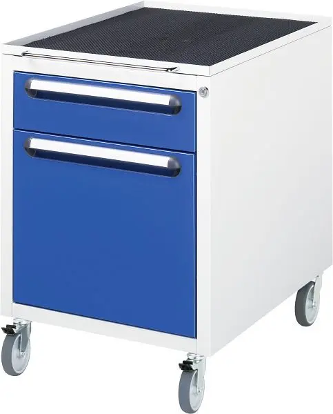 RAU Roll-Container Serie E B480 x T600 x H690 mm 2 x Schubladen: 1 StückH120 1 StückH360 mm E-US-3-2A-M-E.11