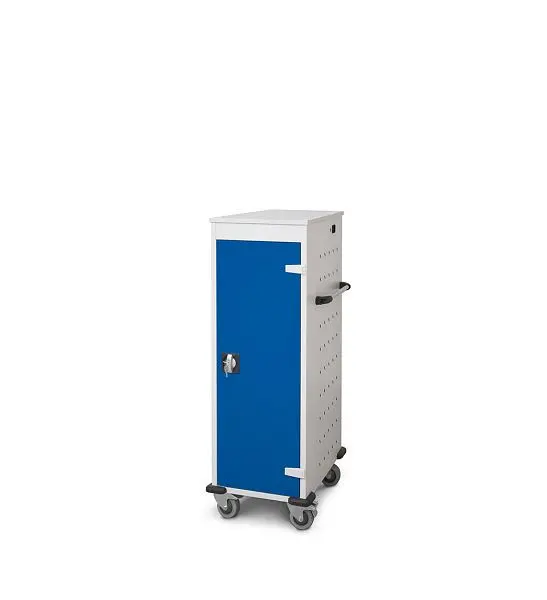 Rotstahl Laptop-Ladewagen 10 Fächer enzianblau 5010 2622-011001-0535812-7035-5010ZYL