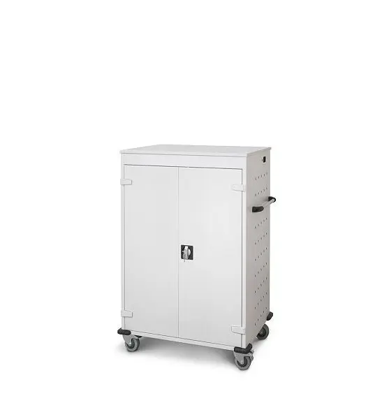 Rotstahl Laptop-Ladewagen 20 Fächer lichtgrau 7035 2622-021001-0925812-7035-7035ZYL