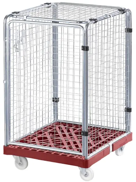 Pilsl Rollbehälter SAFE 1000 mm rot verzinkt 1040000003